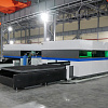 FL-L1560FHE-3000-IPG Лазерный станок для резки листового металла с кабинетной защитой и сменным столом